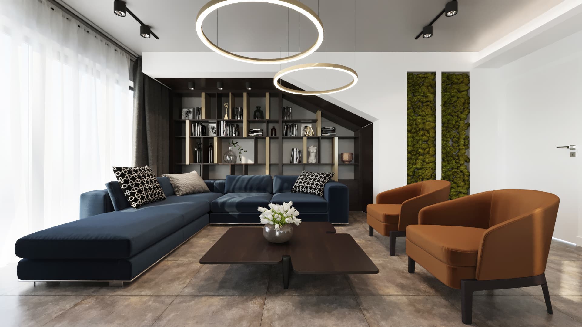 The project's architecture expresses complementary features of a villa, made up of calm, quiet areas designed for family life, as well as reception areas, which are open and welcoming.